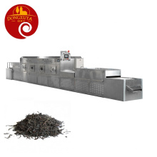 green tea leaf  dehydrator roasting machine sterilizing equipment